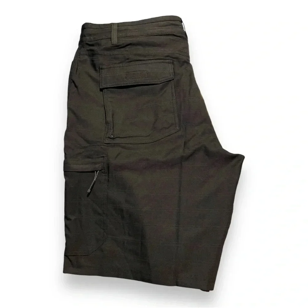 O’Neill Men’s Hybrid Short‎ Black Size 38 New with Tags 11” inseam pockets